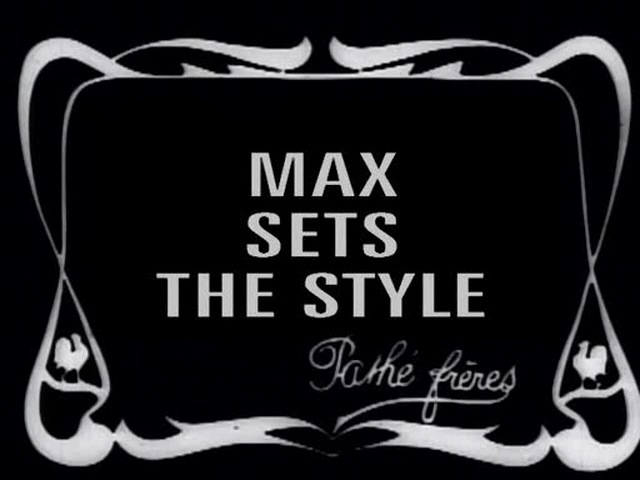 Макс задает стиль (1914)